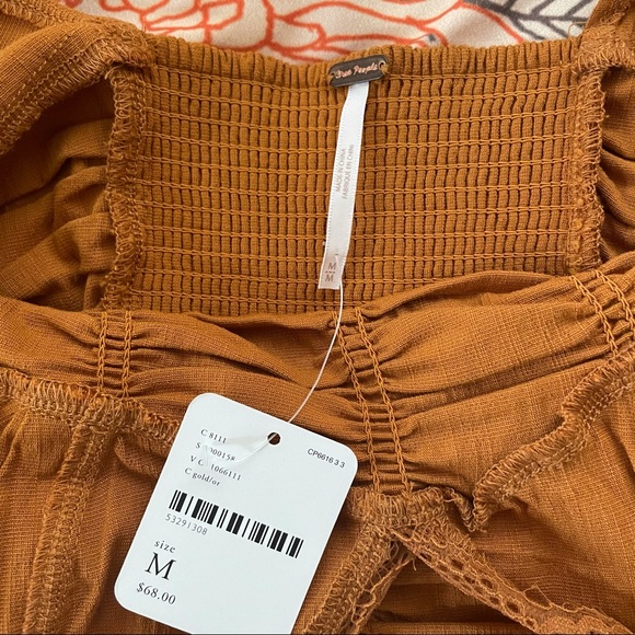 NWT free people lace trim corset tank top - Picture 7 of 10